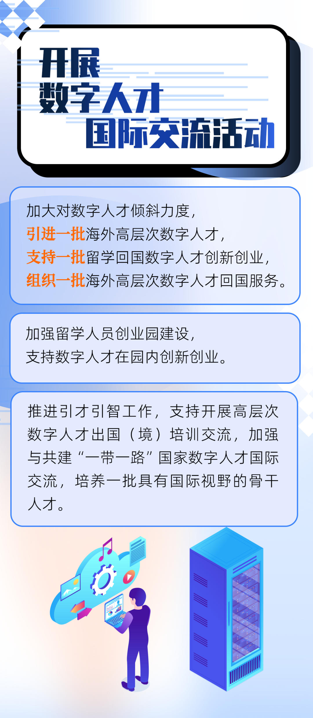 一图搞懂《加快数字人才培育支撑数字经济发展行动方案（2024－2026年）》